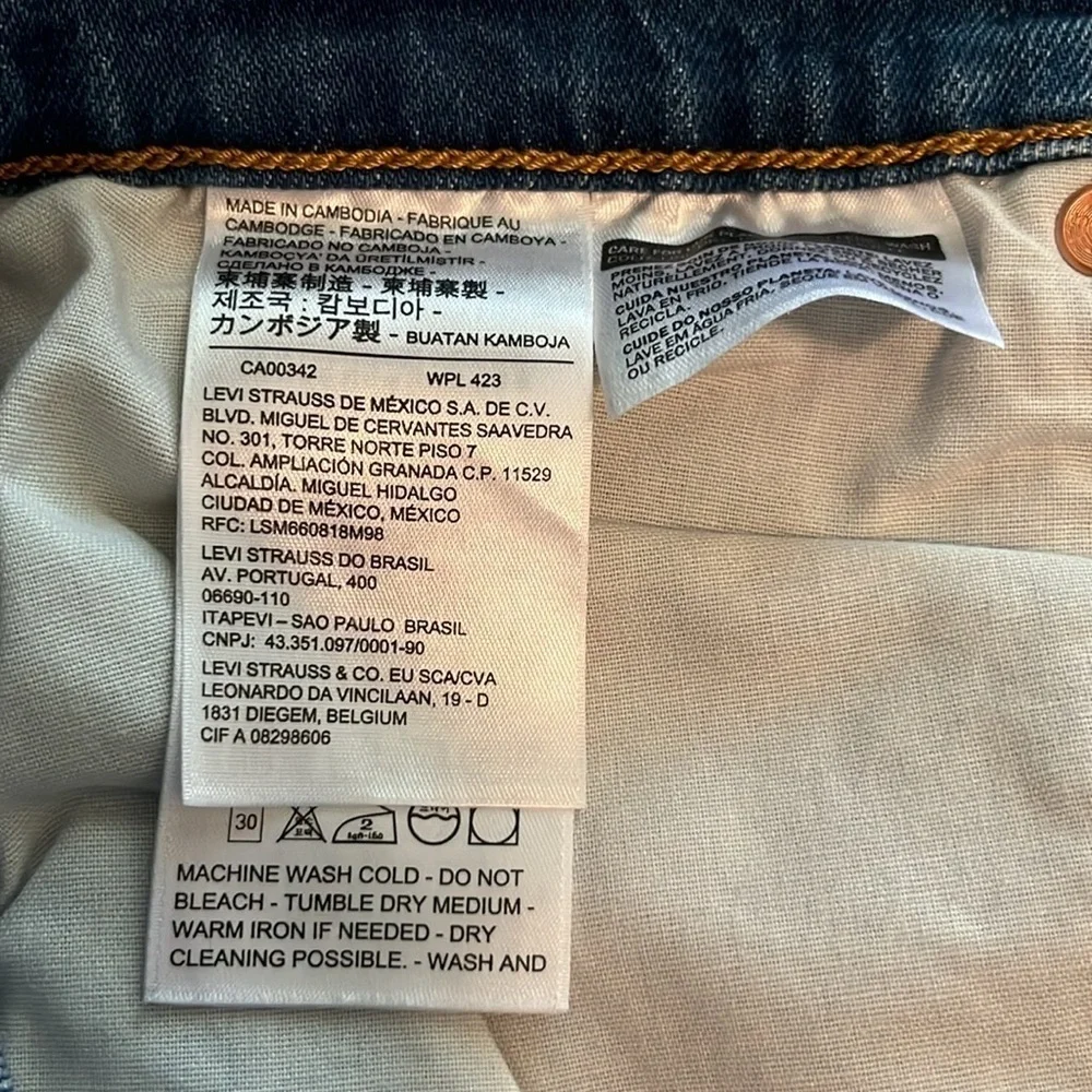 Levi’s Ribcage Shorts High Rise Size 31